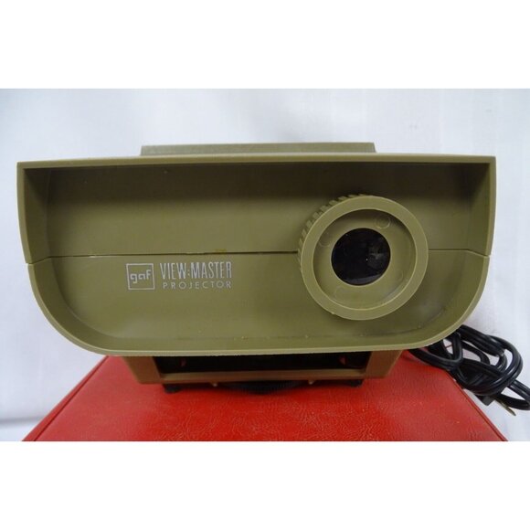 GAF View Master 30 Standard Projector Lot Set Bundles Case and Reels - Picture 2 of 5